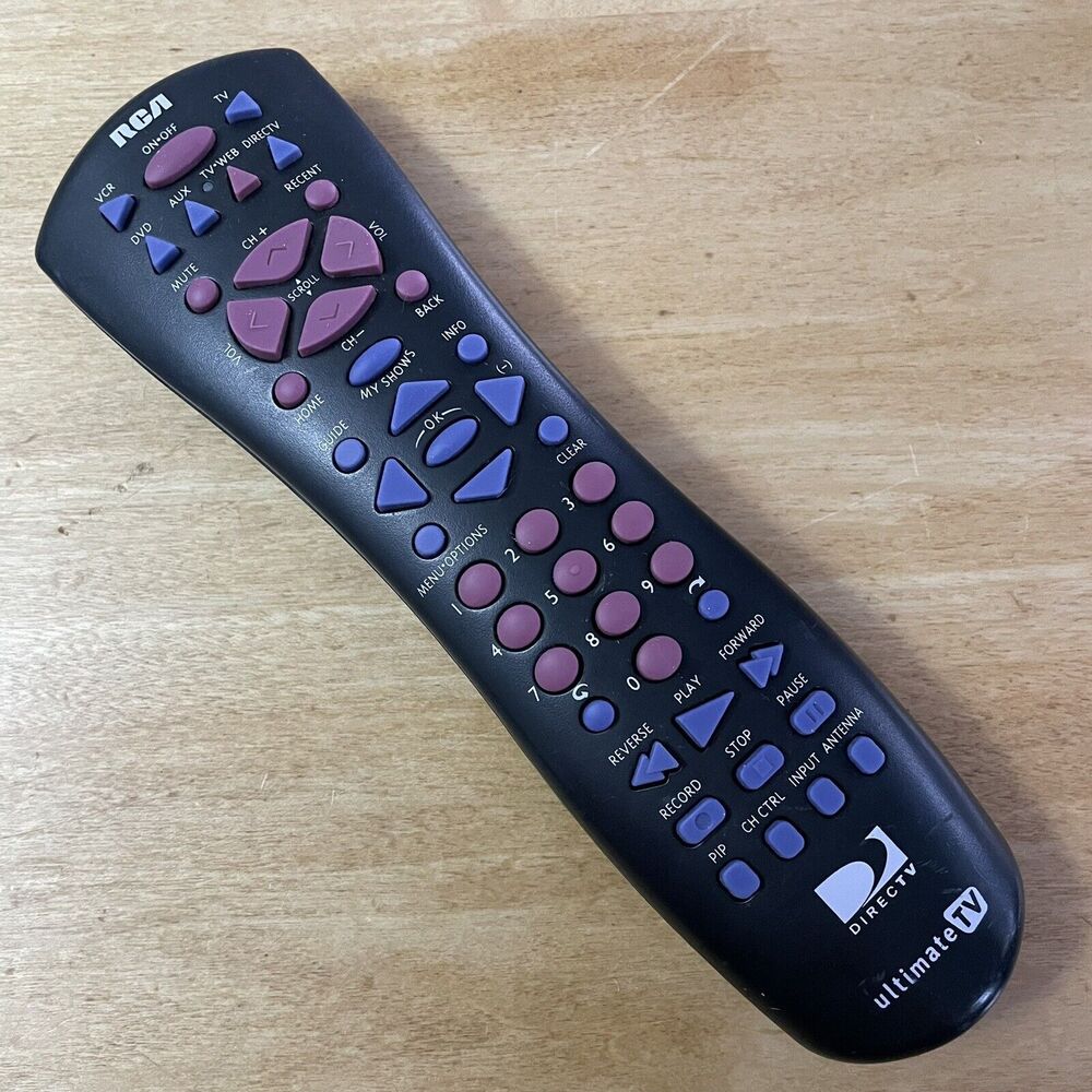 RCA 243279 System Link Universal DirecTV Remote Control CRK76SD1 DRD VCR TV DVD